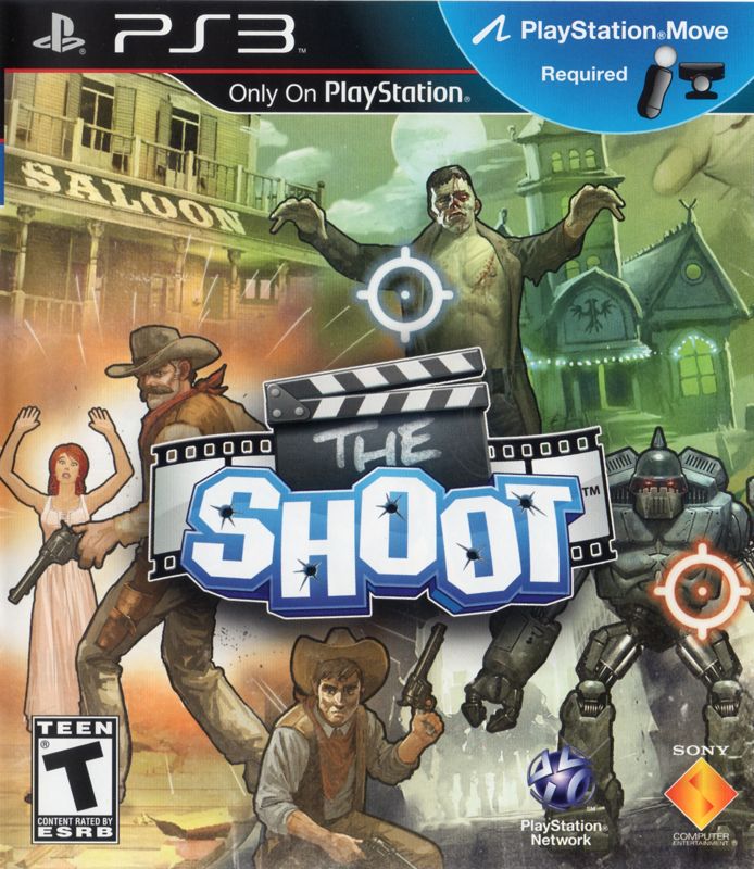 The Shoot box art for Playstation 3